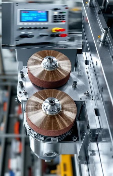Elektromotor – ins IoT integrieren, dann brennen sie nicht mehr so unkontrolliert durch, im Bild - das Biold von 2 E Motoren und einem Diagnosegerät darüber,  eine KI Darstellung sehr fururistische 2 E Motoren