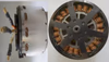 Elektromotor 72) Zahnspulen Zahnwicklung Nadelwicklungen, hier als HF Wicklung zB für einen Drohnenmotor (im Bild) Elektromotor 72) Zahnspulen, eine Zahnwicklung bzw. 24 Nadelwicklungen, hier als HF Wicklung (spezieller HF Draht nämlich Litze kein massiver Kupferdraht) zB für diesen Drohnenmotor der im Bild zu sehen ist ... ein Reparaturauftrag.