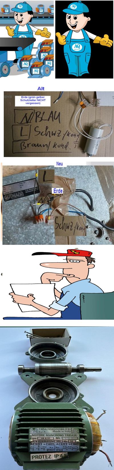 Elektromotor Glossar Blog, ja er ist im Entstehen, Im 