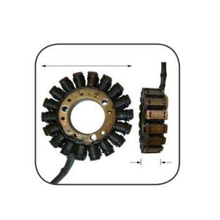 Elektromotor Zahnwicklungen sind halbmanuell machbar, kleine Stückzahlen sind gut machbar, im Bild ein Beispiel, der Statorring mit den 