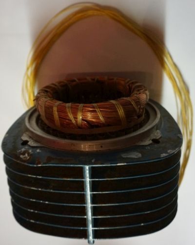 Mim Bild ein Schiebeanker E Motor Stator mit Wicklung, Wicklung erneuert zu sehen
