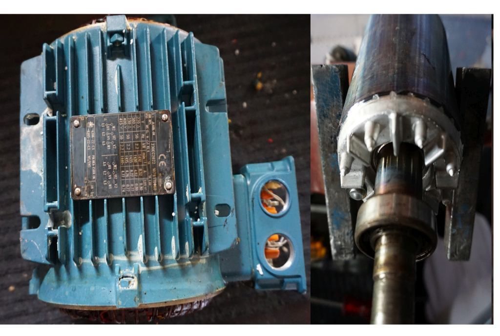 Eine Ergänzung aus aktuellem Anlaß: Elektromotor Klimaerhöhung dann H anstatt F es ist dann H höher mit 180 anstatt F 155 Gr Cels, im Bild das Beispiel eines Küchenabluftmotors, heiß geht es da über dem Gastrogrill her. Welche E Motoren so machbar sind, wenn es Iso H sein muss, im Bild der D Motor und Rotor separat nach dem ... viel zu heiß !!.